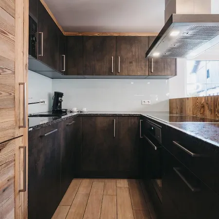 Pistenpanorama Domek alpejski Kaprun